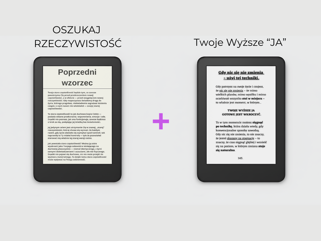 Oszukaj Rzeczywistość + Twoje Wyższe "JA"
